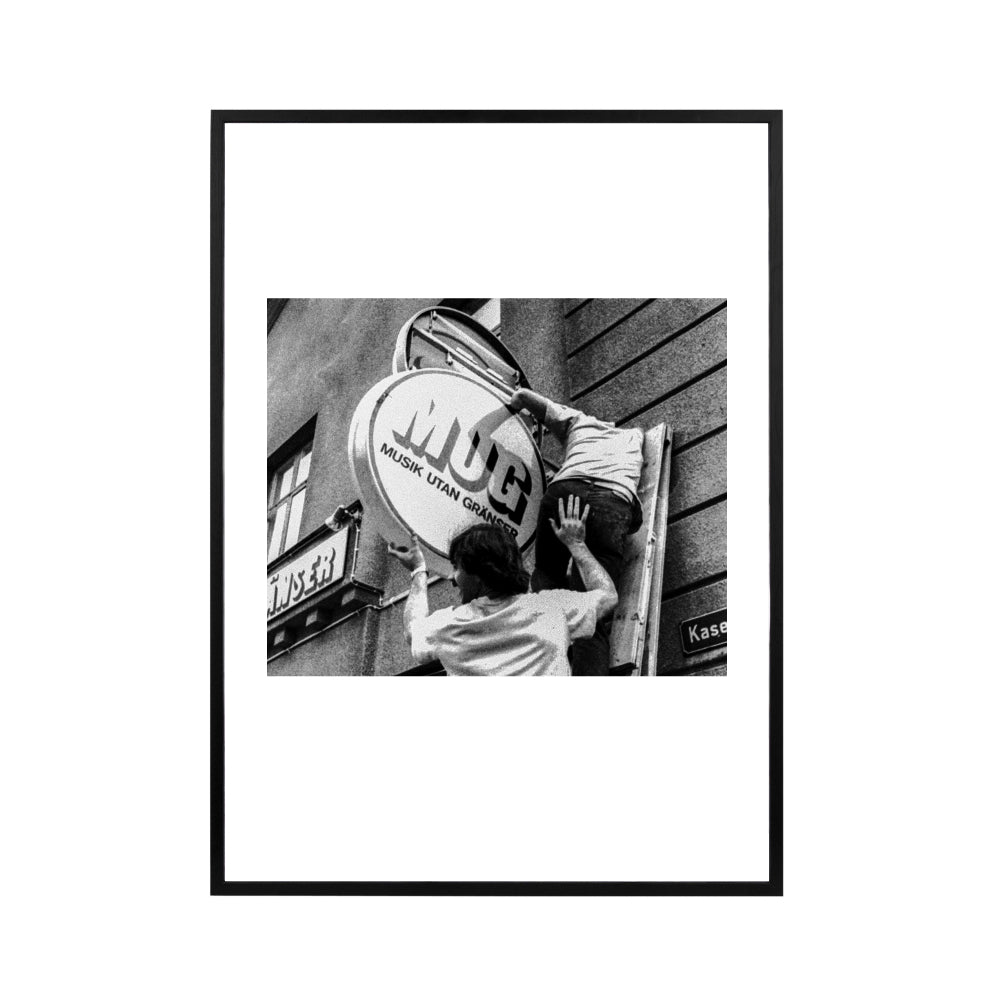 Musik Utan Gränser - MUG flyttar in – Poster 50x70 - Musik Utan Gränser 