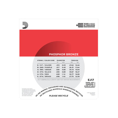 EJ17 13-56 Phosphor Bronze