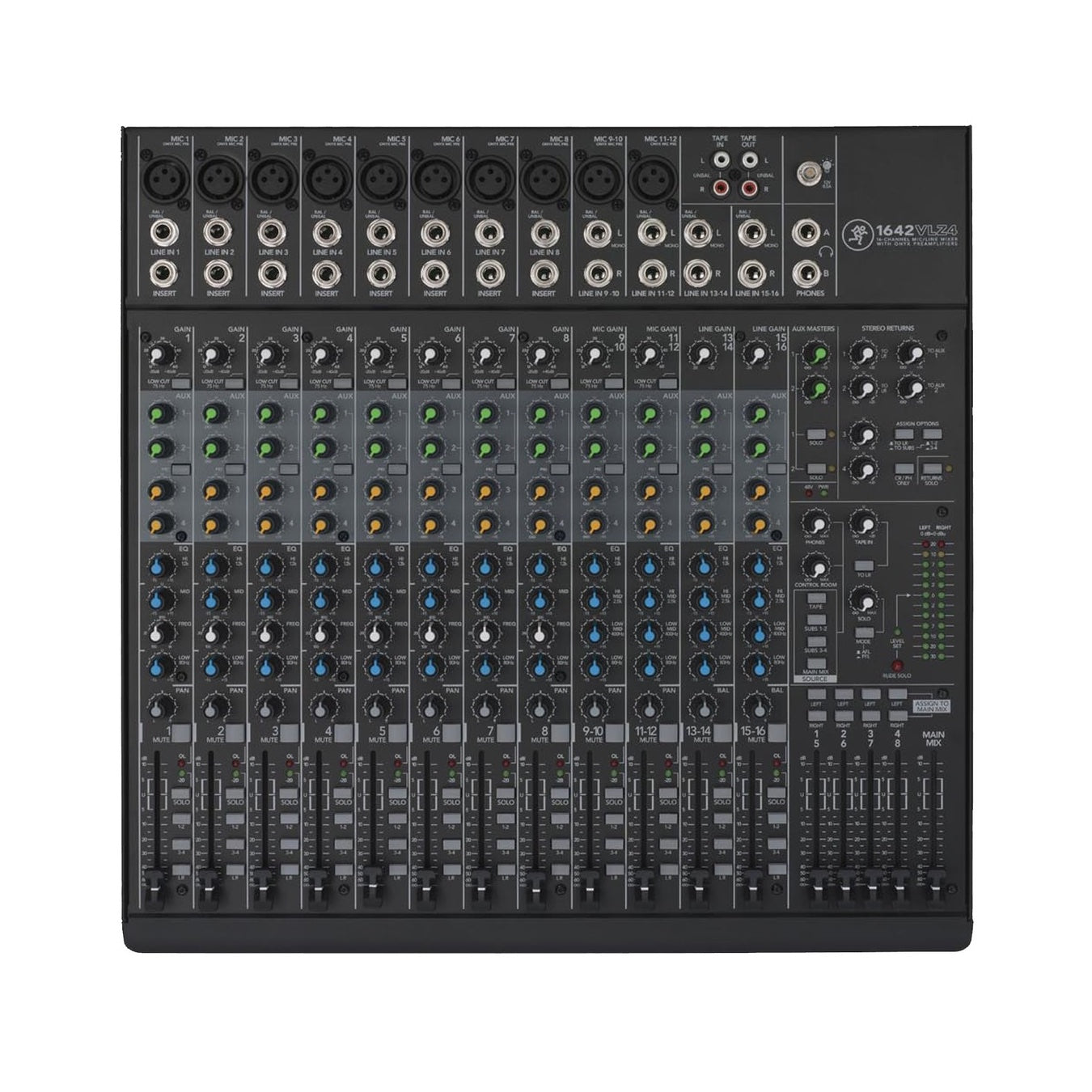 1642VLZ4 16-Channel Compact 4-Bus Mixer