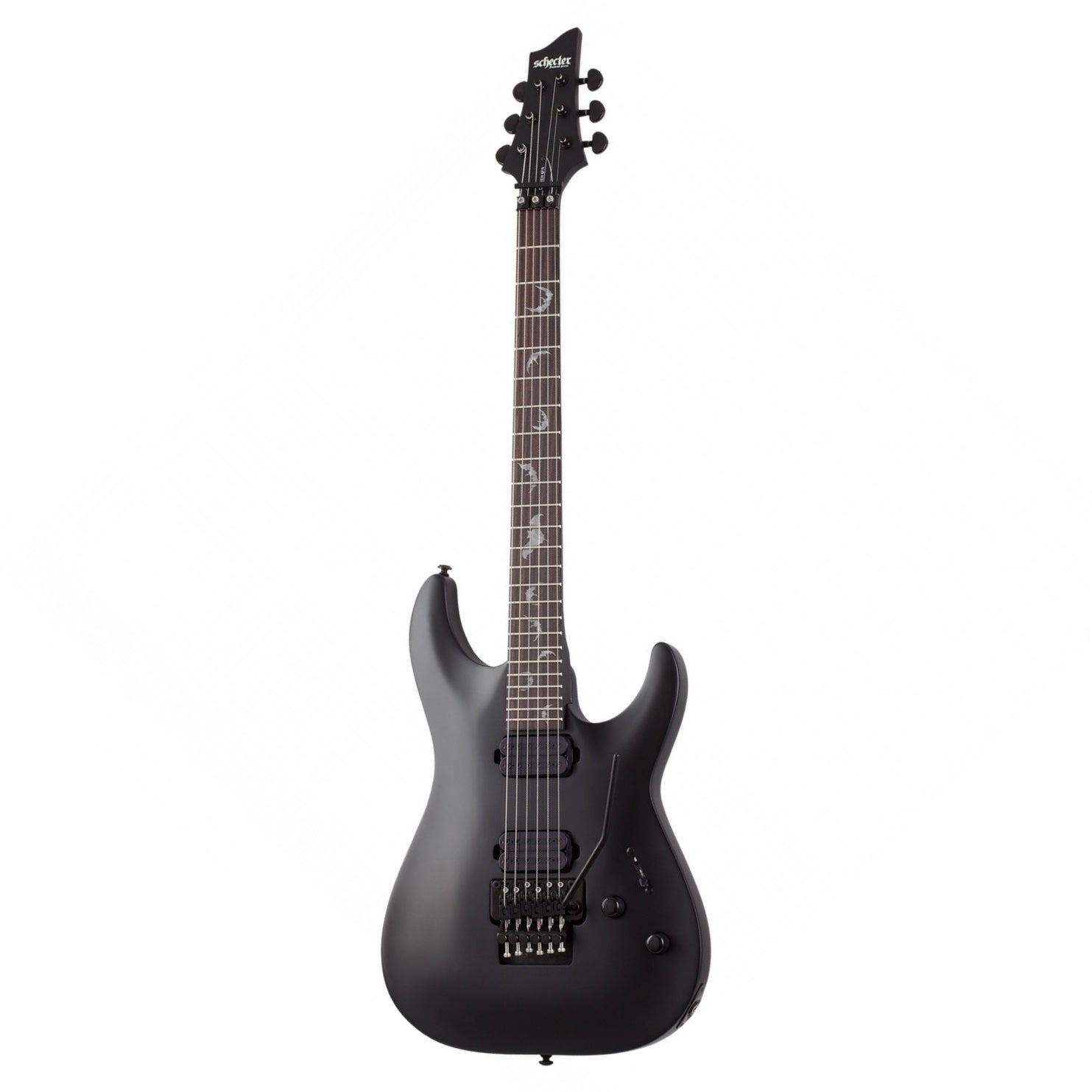 Schecter Damien Platinum-6 Floyd Rose Satin Black