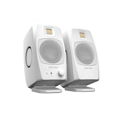 D3V White Active Desktop Monitoring System, 3,5 inch Woofer