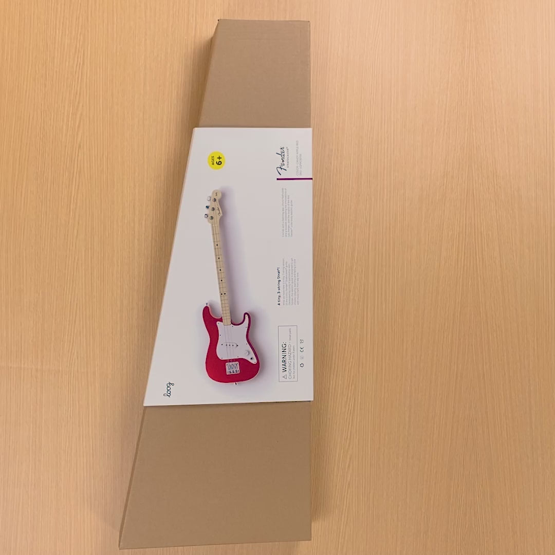 Fender x Loog Stratocaster Electric Seafoam Green