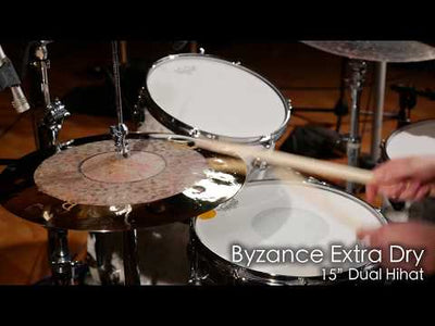 B15DUH 15" Byzance Dual Hi-Hat