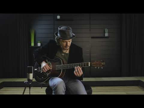 SPIDER 14 SPD14/DSB Single Cone 14 fret Resonator
