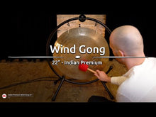 Load and play video in Gallery viewer, IG1 Indian Premium Gong 22", incl. TMTGS-L
