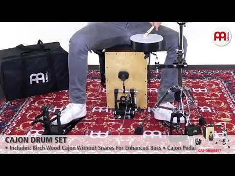 CAJ-DRUMSET Cajon-trumset med bag