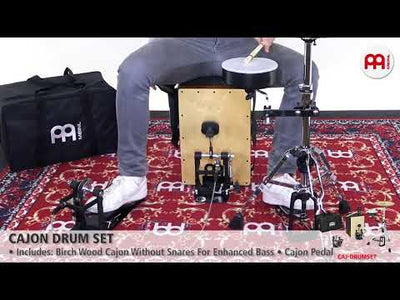 CAJ-DRUMSET Cajon-trumset med bag