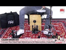 Load and play video in Gallery viewer, CAJ-DRUMSET Cajon-trumset med bag

