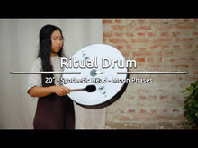 Load and play video in Gallery viewer, Ritual Drum 20", Moon phases RD20DWB-SH
