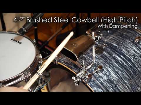 STB45H Steel Cowbell 4,5" High Pitch