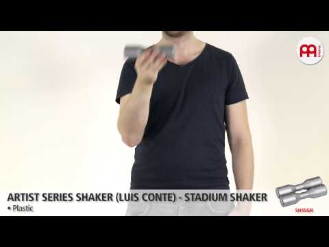 SH45GR Artist Series Luis Conte Stadium Shaker Grey