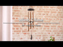 Ladda och spela upp video i Gallerivisaren, MMC32B Moon Meditation Chime 32&quot; Bronze
