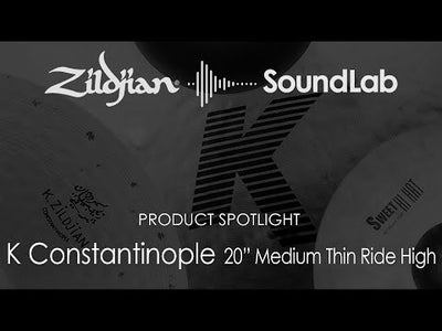 20" K Constantinople Medium Thin High Ride