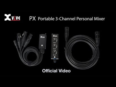 PX Portable 3-Channel Mixer