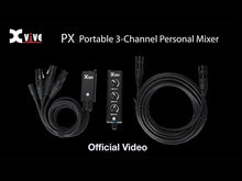 Ladda och spela upp video i Gallerivisaren, PX Portable 3-Channel Mixer
