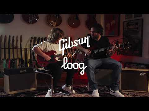 Gibson x Loog Les Paul Frost Blue