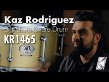 Ladda och spela upp video i Gallerivisaren, KR1465 Virvel Kaz Rodriguez 14x6,5 Metallic Gold
