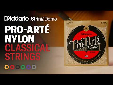 D'Addario Pro-Arté – nylonsträngar för klassisk gitarr