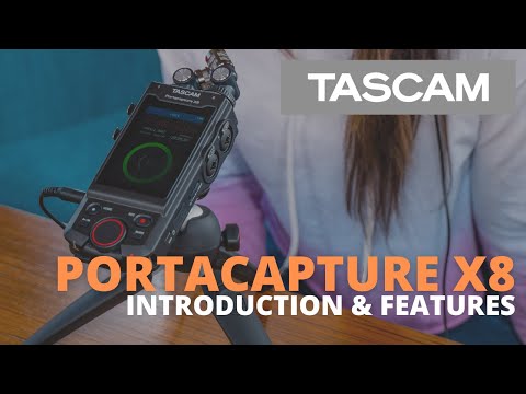 Portacapture X8 Linear PCM Recorder 6+2