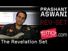 Ladda och spela upp video i Gallerivisaren, REV-SET-BK Pickup Humbucker Passiv Revelation Set Black
