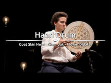 Load and play video in Gallery viewer, Hand Drum 16'' Flower Of Life HD16WB-FOL
