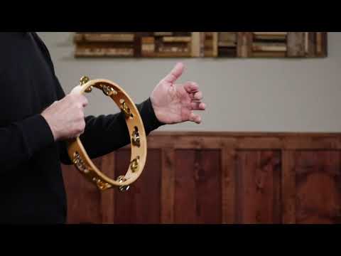 TA1M-SNT Tambourine Brass