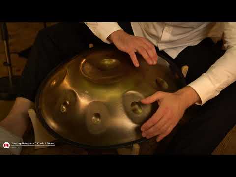 HPSTL90 Sensory Handpan D Kurd 9 Tones