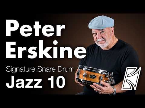 PE1045M Virvel Peter Erskine Jazz Master 10x4,5"