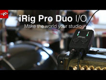 Ladda och spela upp video i Gallerivisaren, iRig Pro Duo I/O
