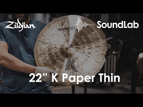 22" K Paper Thin Crash