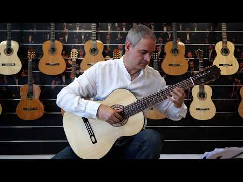 CS-50 klassisk gitarr granlock