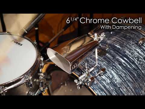 STB625-CH Cowbell, Chrome 6 ¼''