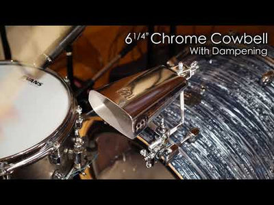 STB625-CH Cowbell, Chrome 6 ¼''