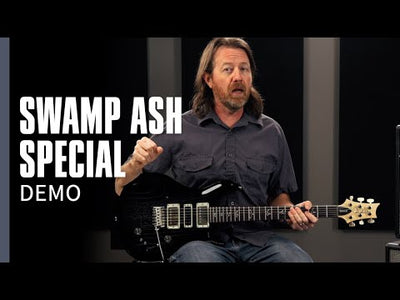 Swamp Ash Special White Doghair Smokeburst
