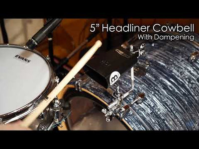 HCO4BK Headliner Cowbell 5''