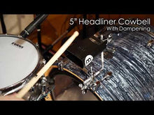 Load and play video in Gallery viewer, HCO4BK Headliner Cowbell 5''
