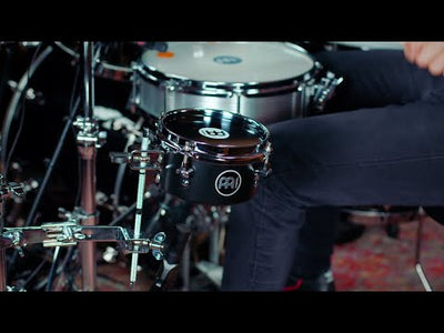 MDST6BK 6" Drummer Snare Timbale Black Powder Coated