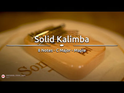 KL802FOL Mini Solid C Major 8-Notes Red Zebrawood
