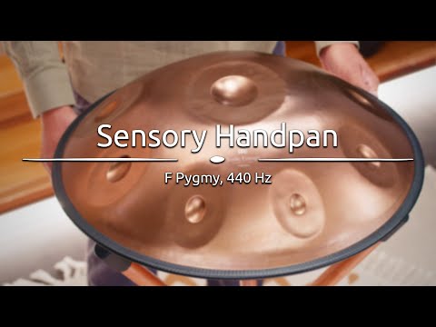 HPSTL110CU Sensory Handpan, Copper, F PYGME, 11 note