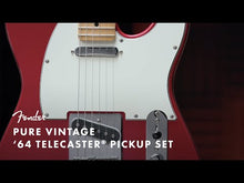 Ladda och spela upp video i Gallerivisaren, Pure Vintage '64 Telecaster set
