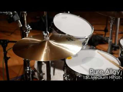 PA15MH 15" Pure Alloy Medium Hi-hat