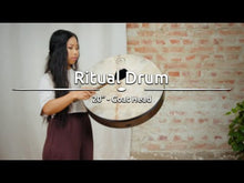 Load and play video in Gallery viewer, RD20WB Ritual Drum 20" Goat head
