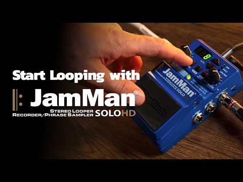 JamMan Solo HD Compact Stereo Looper