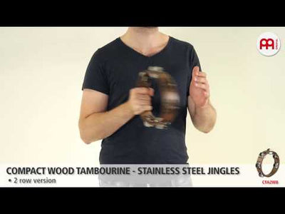 CTA2WB 8'' Compact Stainless Jingles 2 rows
