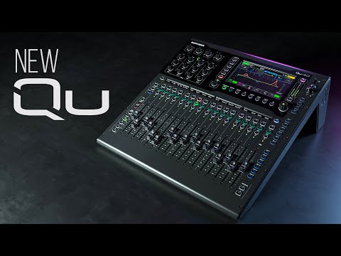 QU-5  Digital Dante MIxer 24 Mic/Line 16+2 Out