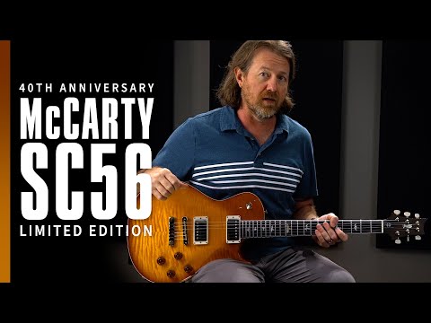 40TH Anniversary Singlecut McCarty Sunburst