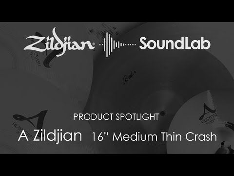 16" A Medium Thin Crash