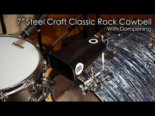 Ladda och spela upp video i Gallerivisaren, SCL70B-BK Cowbell Classic Rock 7" Big Mouth
