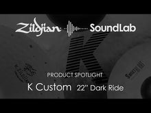 Ladda och spela upp video i Gallerivisaren, 22&quot; K Custom Dark Ride
