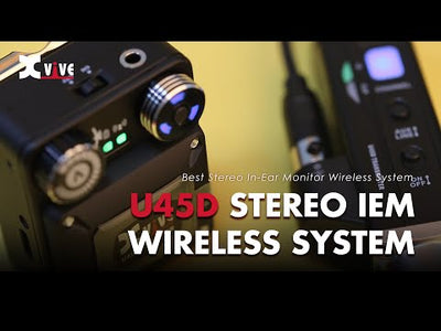 U45D 5.8 GHz Digital Wireless Stereo In Ear-system